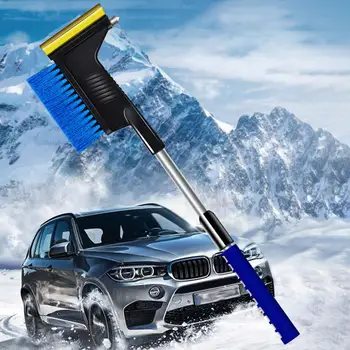 Detachable 2 in 1 Car Windshield Snow Brush Convenient Practical User-friendly Design Ice Scraper Breaker Winter Auto Tool
Detachable 2 in 1 Car Windshield Snow Brush Convenient Practical User-friendly Design Ice Scraper Breaker Winter Auto Tool
