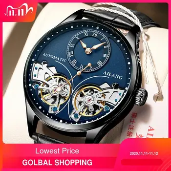 2020 AILANG Top Brand Men's Watches Double Tourbillon Luminous Direct-looking Mechanical Watch Automatic Watch Relogio Masculino
2020 AILANG Top Brand Men's Watches Double Tourbillon Luminous Direct-looking Mechanical Watch Automatic Watch Relogio Masculino