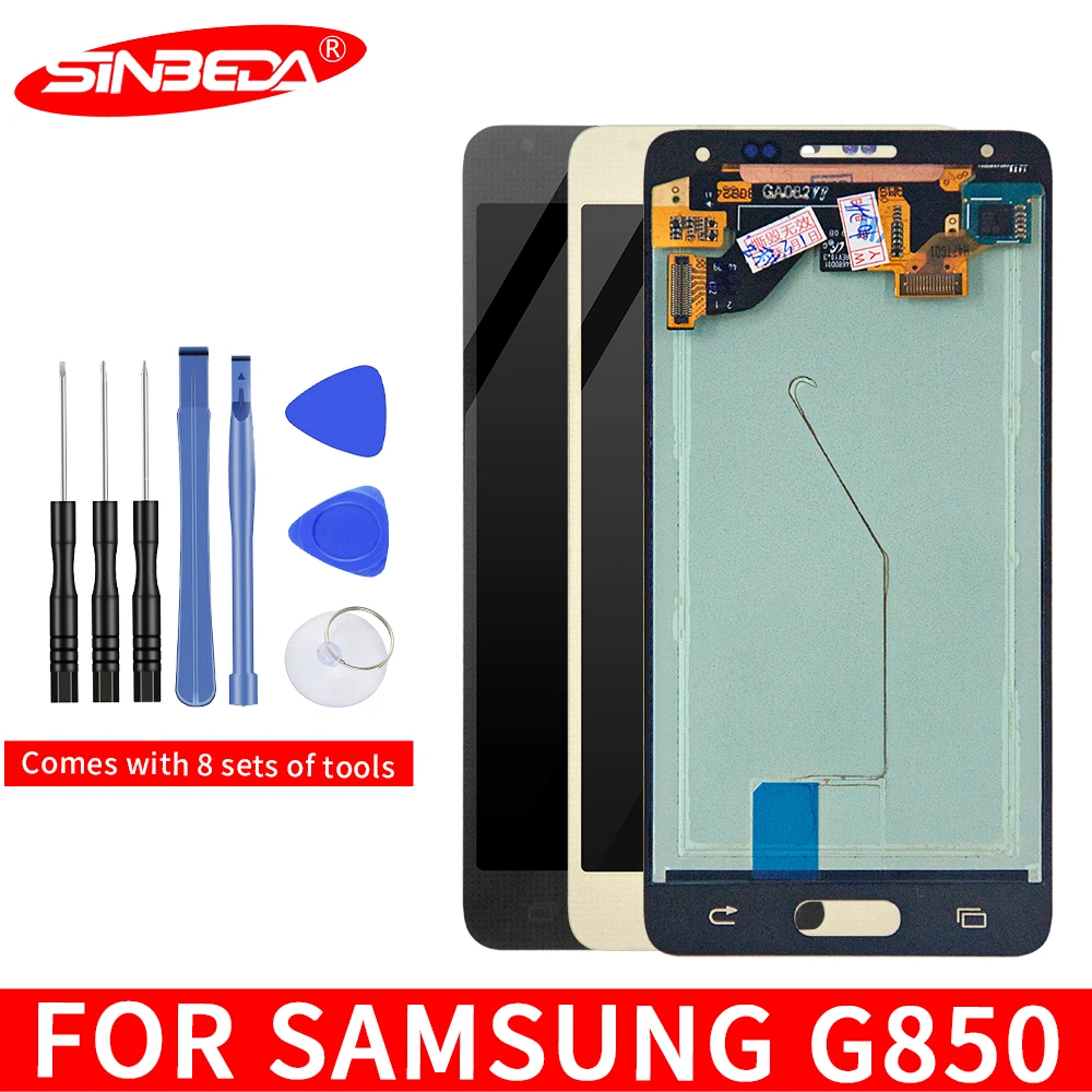 Sinbeda Super AMOLED 4.7''LCD For Samsung Galaxy Alpha Note 4 Mini LCD Display Touch Screen Digitizer G850 G850F G850M G850K LCD
Sinbeda Super AMOLED 4.7''LCD For Samsung Galaxy Alpha Note 4 Mini LCD Display Touch Screen Digitizer G850 G850F G850M G850K LCD