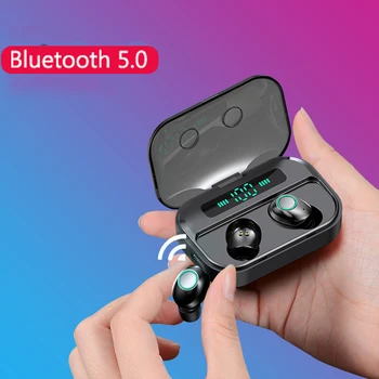 M7 Earphones Wireless Bluetooth V5.0 TWS MINI HIFI Sound Sport Earphones Handsfree Car Headset with Mic Stereo Wireless Earbus
M7 Earphones Wireless Bluetooth V5.0 TWS MINI HIFI Sound Sport Earphones Handsfree Car Headset with Mic Stereo Wireless Earbus