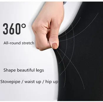 Winter women's elastic and high-quality skinny shea butter thick warm avocado PU skin double cold-resistant leggings women 
Winter women's elastic and high-quality skinny shea butter thick warm avocado PU skin double cold-resistant leggings women