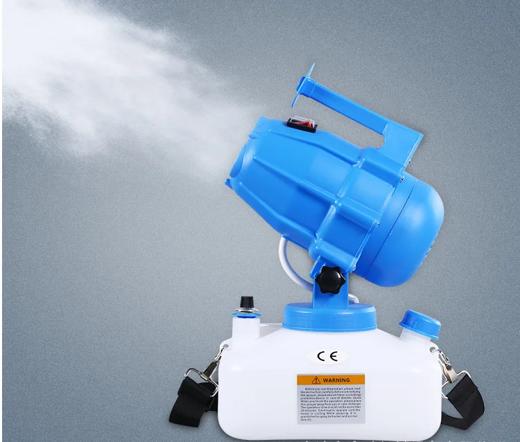 Handheld Rechargeable Nano Atomizer 5L Large Capacity ULV Electric Sprayer Nozzle Adjustable Fogger for Home, Office, School o
Handheld Rechargeable Nano Atomizer 5L Large Capacity ULV Electric Sprayer Nozzle Adjustable Fogger for Home, Office, School o
