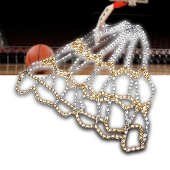 1PC Basketball Classic Sport Steel Chain Basketball Net Outdoor Galvanized Steel Chain Durable Basketball Net Target
1PC Basketball Classic Sport Steel Chain Basketball Net Outdoor Galvanized Steel Chain Durable Basketball Net Target