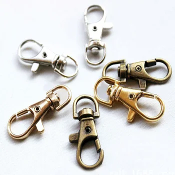 Classic Key Chain Ring Silver Metal Swivel Lobster Clasp Clips Key Hooks Keychain Split Ring DIY Bag Jewelry Wholesale
Classic Key Chain Ring Silver Metal Swivel Lobster Clasp Clips Key Hooks Keychain Split Ring DIY Bag Jewelry Wholesale