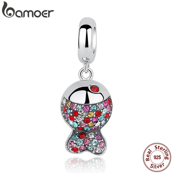 BAMOER New Collection 925 Sterling Silver Lovely Colorful Zircon Fish Pendants fit Bracelet & Necklace SCC034
BAMOER New Collection 925 Sterling Silver Lovely Colorful Zircon Fish Pendants fit Bracelet & Necklace SCC034