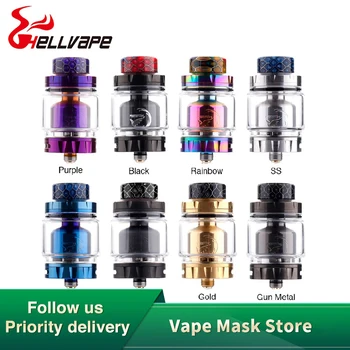 Hellvape Rebirth RTA Tank with 2 Post Build Deck E Cigarette Atomizer Fit Box MOD Vape Vaporizer vs Drop Dead RDA / INTAKE RTA
Hellvape Rebirth RTA Tank with 2 Post Build Deck E Cigarette Atomizer Fit Box MOD Vape Vaporizer vs Drop Dead RDA / INTAKE RTA