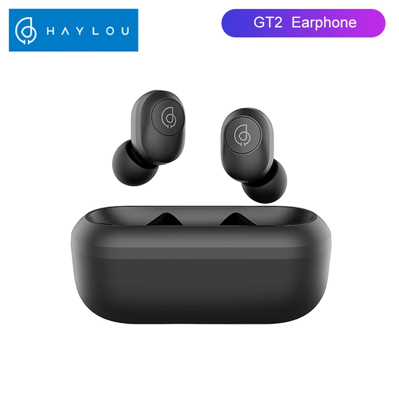 Haylou GT2 HD Stereo Bluetooth Earphones Automatic Pairing Mini TWS Wireless Earbuds Touch Control Gaming Headset
Haylou GT2 HD Stereo Bluetooth Earphones Automatic Pairing Mini TWS Wireless Earbuds Touch Control Gaming Headset