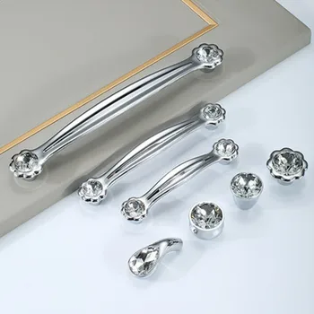 128 192mm fashion luxury diamond crystal kitchen cabinet wardrobe door handle chrome gold pearl black cupboard drawer knob pull
128 192mm fashion luxury diamond crystal kitchen cabinet wardrobe door handle chrome gold pearl black cupboard drawer knob pull