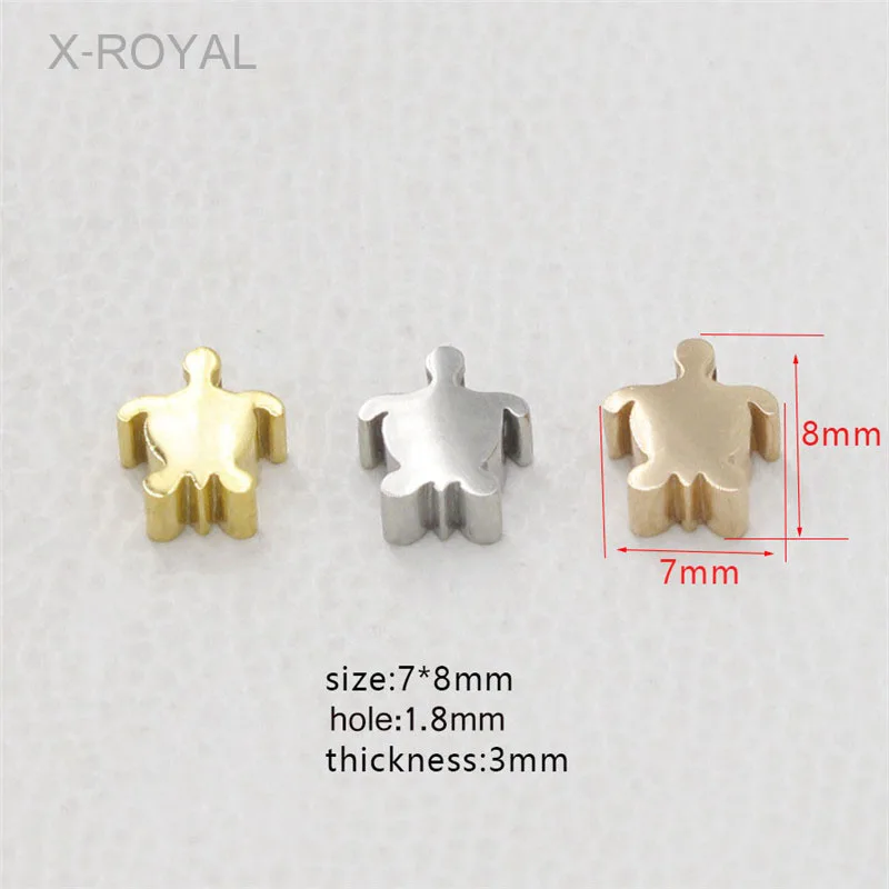 X-ROYAL 10Pcs/lot Steel Gold Rose Gold Color Stainless Steel Loose Beads 7*8mm Turtle Shape DIY Jewelry Findings Spacer Beads
X-ROYAL 10Pcs/lot Steel Gold Rose Gold Color Stainless Steel Loose Beads 7*8mm Turtle Shape DIY Jewelry Findings Spacer Beads
