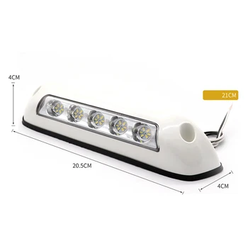 12V LED Spotlight White 6000K IP67 Waterproof Light ABS plastic Rubber Boat Ship Bulb Lamp Accessories Portable
12V LED Spotlight White 6000K IP67 Waterproof Light ABS plastic Rubber Boat Ship Bulb Lamp Accessories Portable