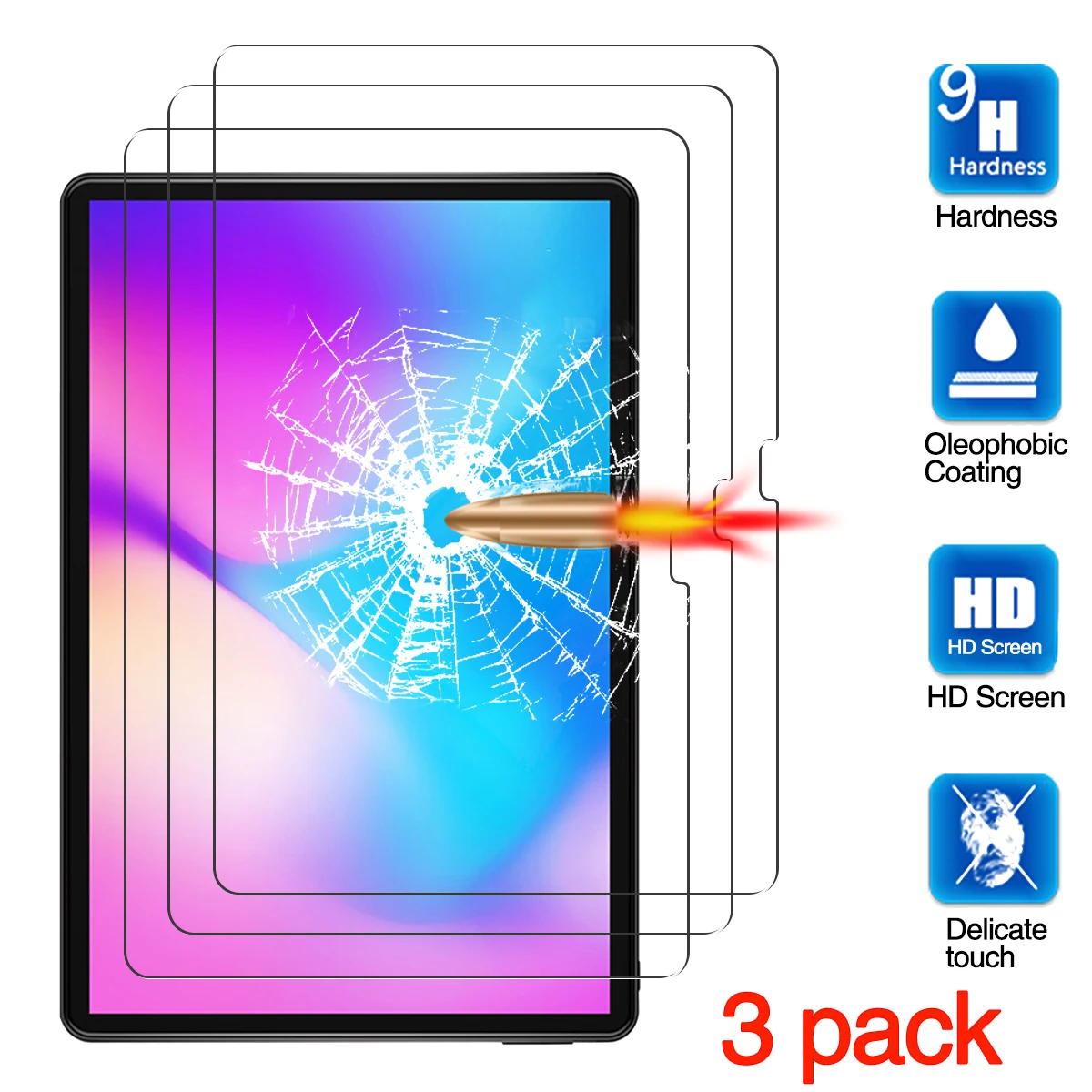for Teclast T30 Pro Screen Protector, Tablet Protective Film Anti-Scratch Tempered Glass for Teclast T30 Pro (10.1")
for Teclast T30 Pro Screen Protector, Tablet Protective Film Anti-Scratch Tempered Glass for Teclast T30 Pro (10.1")