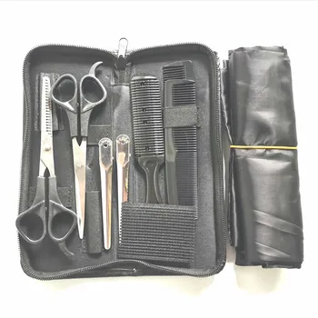 10PCS /Set Professional Hairdressing Scissors Kit Hair Cutting Scissors Hair Scissors Tail Comb Hair Cape Hair Cutter Comb Set
10PCS /Set Professional Hairdressing Scissors Kit Hair Cutting Scissors Hair Scissors Tail Comb Hair Cape Hair Cutter Comb Set