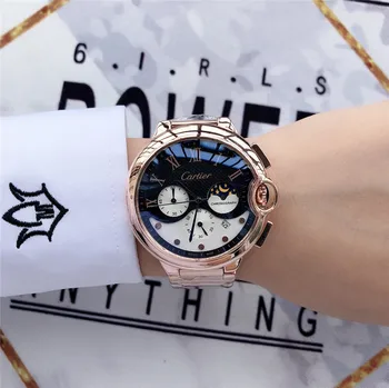 Cartier- Luxury Brand women Quartz Watches men Watch Stainless Steel Strap wristwatch Top classic watch gift 37 orders
Cartier- Luxury Brand women Quartz Watches men Watch Stainless Steel Strap wristwatch Top classic watch gift 37 orders