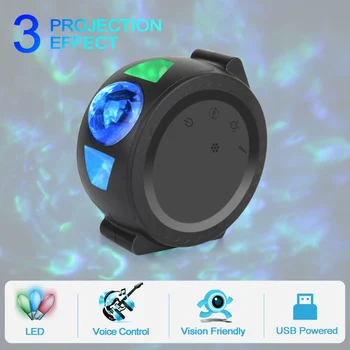 Colorful Starry Sky Projector Night Light 360 Degree Rotation Starry Moon Night Lamp USB Charging Ocean Waving Lights
Colorful Starry Sky Projector Night Light 360 Degree Rotation Starry Moon Night Lamp USB Charging Ocean Waving Lights