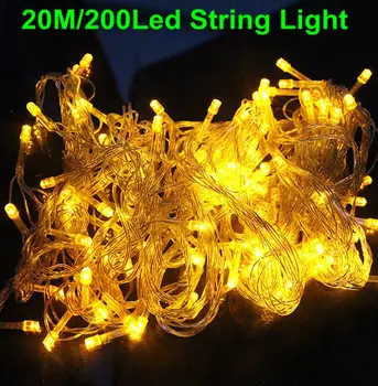 20M 200 LED String Christmas Lights Outdoor Waterproof Fairy Party Lights Warm White Red Blue Purple Pink RGB
20M 200 LED String Christmas Lights Outdoor Waterproof Fairy Party Lights Warm White Red Blue Purple Pink RGB