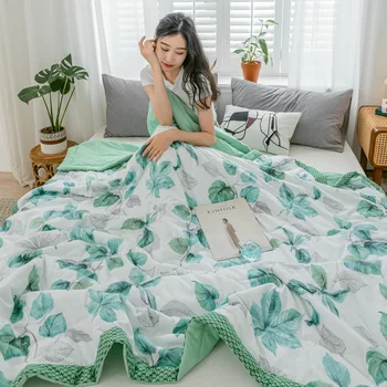 2020 new style super soft printed air conditioning quilt washed by single and double summer cool quilt
2020 new style super soft printed air conditioning quilt washed by single and double summer cool quilt