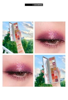 Summer refreshing 18-color eye shadow tray glitter pearlite waterproof matte delicate suiting Instagram eye shadow
Summer refreshing 18-color eye shadow tray glitter pearlite waterproof matte delicate suiting Instagram eye shadow