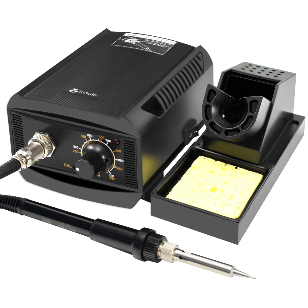 ToAuto 937A High Precision Constant Temperature Soldering Station Iron Welding Iron With Full Metal Iron Stand Updated from 936
ToAuto 937A High Precision Constant Temperature Soldering Station Iron Welding Iron With Full Metal Iron Stand Updated from 936