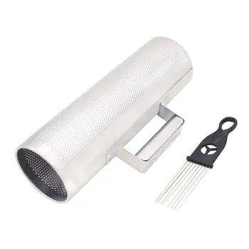 Stainless Steel Guiro 12" * 4" Percussion Instrument Musical Training Tool with Scraper 
Stainless Steel Guiro 12" * 4" Percussion Instrument Musical Training Tool with Scraper
