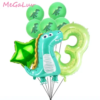 8pcs Big Dinosaur Foil Balloons 40inch Green Number Balloons Dinosaur Party Dino Theme Birthday Jungle Party Decoration Globos 
8pcs Big Dinosaur Foil Balloons 40inch Green Number Balloons Dinosaur Party Dino Theme Birthday Jungle Party Decoration Globos