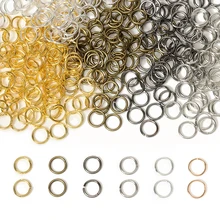 200pcs/lot Wholesale Open Circle Jump Rings Necklace Bracelet Earring Pendant Connectors DIY Making Jewelry Crafts Accessories
200pcs/lot Wholesale Open Circle Jump Rings Necklace Bracelet Earring Pendant Connectors DIY Making Jewelry Crafts Accessories