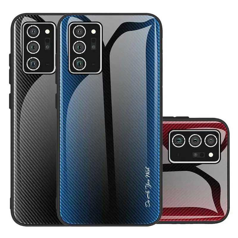 For Samsung Galaxy Note 20 Plus Case Tempered Glass Case For Samsung Note 20 Plus Soft Silicon Frame Anti-Fall Protection Cover
For Samsung Galaxy Note 20 Plus Case Tempered Glass Case For Samsung Note 20 Plus Soft Silicon Frame Anti-Fall Protection Cover