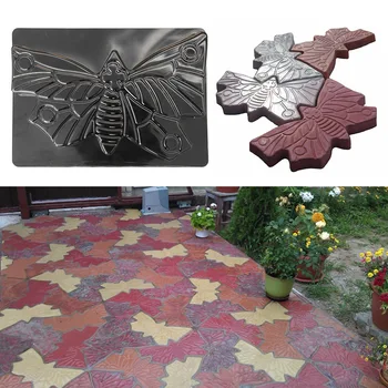 Reusable Outdoor Decor Paving Mold Path Manual Making Tool Stepping Stone Easy Clean Butterfly Shape DIY ABS Lawns Garden
Reusable Outdoor Decor Paving Mold Path Manual Making Tool Stepping Stone Easy Clean Butterfly Shape DIY ABS Lawns Garden