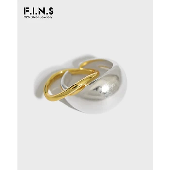 F.I.N.S Stackable S925 Sterling Silver Wide Open Arc-Shaped Finger Ring Slim Line Silver 925 Rings Prevent Allergy Fashion Fine
F.I.N.S Stackable S925 Sterling Silver Wide Open Arc-Shaped Finger Ring Slim Line Silver 925 Rings Prevent Allergy Fashion Fine