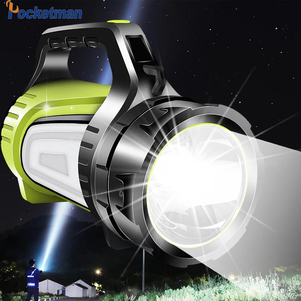8000lm 80W Bright LED Search Light USB LED flashlight 2 side night light lamp hand Handle Spotlight Ultra-long Stan
8000lm 80W Bright LED Search Light USB LED flashlight 2 side night light lamp hand Handle Spotlight Ultra-long Stan