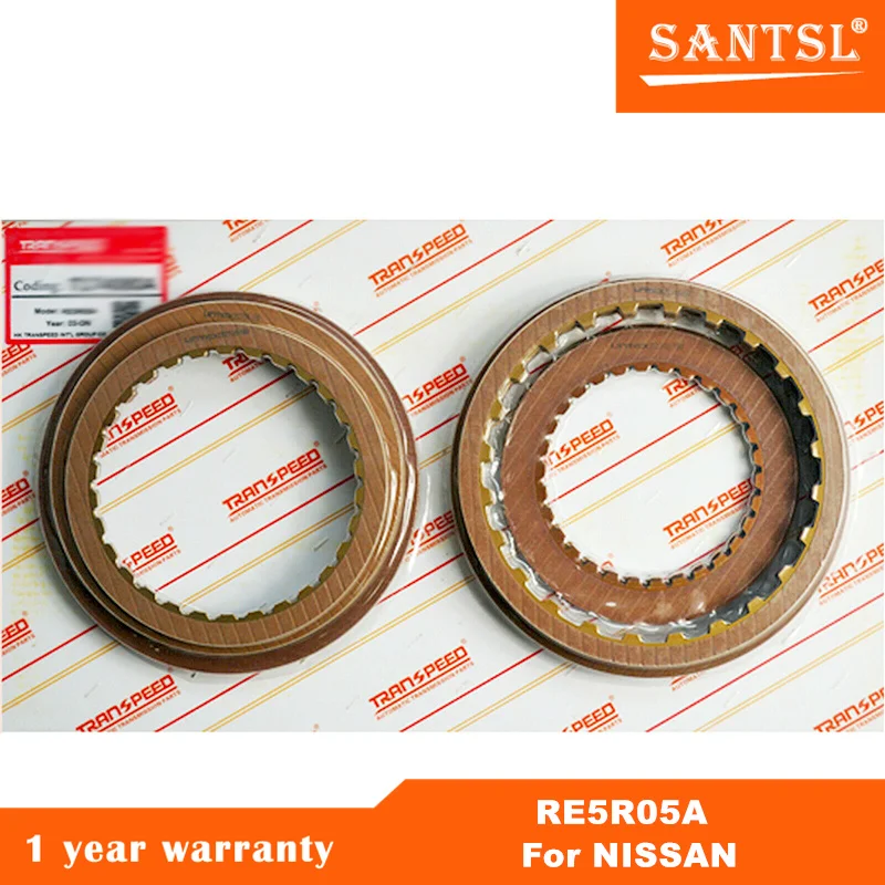 RE5R05A Auto Transmission Friction Kit Clutch Plates Fit For NISSAN SUV 5.6L 2002-UP Car Accessories Transnation
RE5R05A Auto Transmission Friction Kit Clutch Plates Fit For NISSAN SUV 5.6L 2002-UP Car Accessories Transnation