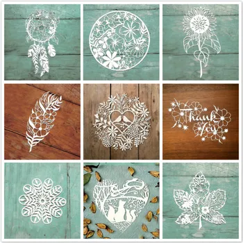 DiyArts Flower Dies Scrapbooking Cut Die Craft Decorative Flowers Stencil Templates Diecuts for Making Cards Embossing Mold New 
DiyArts Flower Dies Scrapbooking Cut Die Craft Decorative Flowers Stencil Templates Diecuts for Making Cards Embossing Mold New