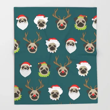 Bull Dog Cartoon Throw Blanket Cute Kids Design Christmas Pug Pattern Blankets for Beds Christmas Decorations for Home 
Bull Dog Cartoon Throw Blanket Cute Kids Design Christmas Pug Pattern Blankets for Beds Christmas Decorations for Home