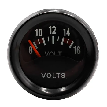 2 Inch 52mm Car Mechanical Pointer Smoke Len Volt Voltage Gauge Meter 8-16V Black
2 Inch 52mm Car Mechanical Pointer Smoke Len Volt Voltage Gauge Meter 8-16V Black