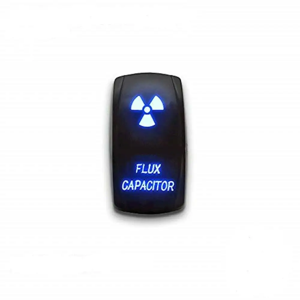 12-24V Car FLUX CAPACITOR 12V 20A Toggle Rocker Switch Blue LED Light 5Pin ON OFF
12-24V Car FLUX CAPACITOR 12V 20A Toggle Rocker Switch Blue LED Light 5Pin ON OFF