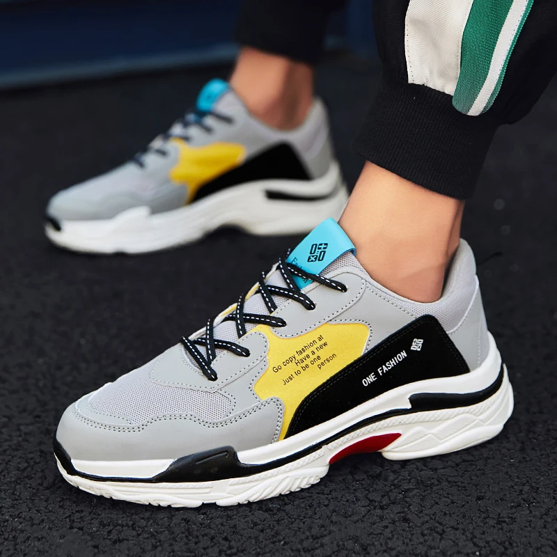2019 Autumn New Arrival Casual Mens Shoes Fall Mesh Breathable Sports Running Shoes Men's Fashion Thick Soles Shoes Size 39-44
2019 Autumn New Arrival Casual Mens Shoes Fall Mesh Breathable Sports Running Shoes Men's Fashion Thick Soles Shoes Size 39-44