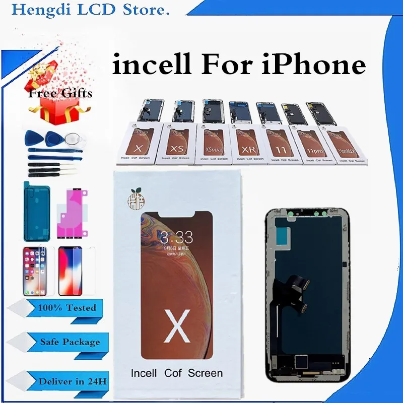 100%Tested RJ incell Pantalla For iPhone X LCD XS Screen LCD Display Touch Screen Digitizer Assembly For iPhone XSMax+Free Tools
100%Tested RJ incell Pantalla For iPhone X LCD XS Screen LCD Display Touch Screen Digitizer Assembly For iPhone XSMax+Free Tools