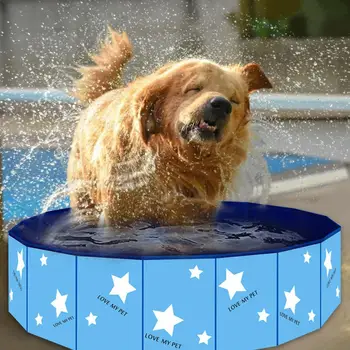 Foldable Dog Pool Pet Bath Swimming Tub Bathtub PVC Outdoor Indoor Collapsible Bathing Pool For Dogs Cats Kids Swimming Pool
Foldable Dog Pool Pet Bath Swimming Tub Bathtub PVC Outdoor Indoor Collapsible Bathing Pool For Dogs Cats Kids Swimming Pool