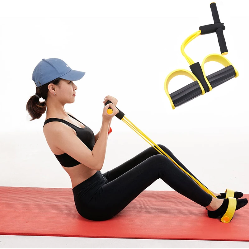 4 Tube Tension Trainer Multi Function Tension Rope Weight Loss Latex Pedal Sports Foot Expander Sit Up Yoga Fitness Equipment
4 Tube Tension Trainer Multi Function Tension Rope Weight Loss Latex Pedal Sports Foot Expander Sit Up Yoga Fitness Equipment