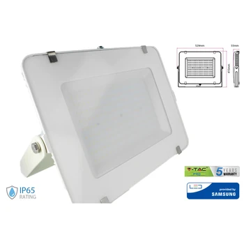 V-TAC FE6300F headlight Led Flood Light 300W IP65 cold white 6400K Super Slim 55mm casing white Samsung warranty 5 years SKU-487
V-TAC FE6300F headlight Led Flood Light 300W IP65 cold white 6400K Super Slim 55mm casing white Samsung warranty 5 years SKU-487
