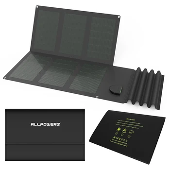 ALLPOWERS Newest Solar Chargers Foldable Flexible Can be Rolled Up Solar Chargers for Phones Tablets Laptops Outdoors Charging
ALLPOWERS Newest Solar Chargers Foldable Flexible Can be Rolled Up Solar Chargers for Phones Tablets Laptops Outdoors Charging