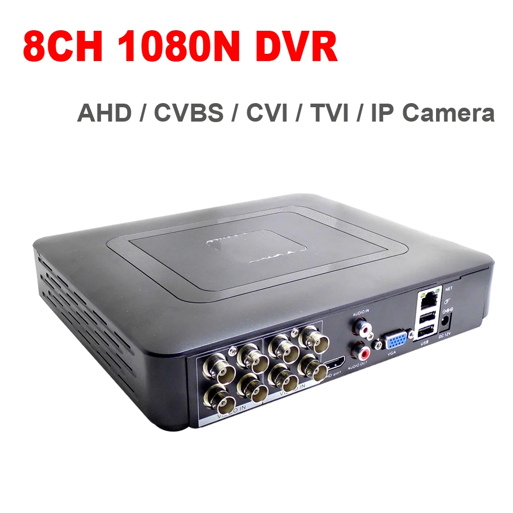 4 канала 8 каналов AHD DVR Mini 1080N CCTV HD система видеонаблюдения гибридная Onvif для IP
