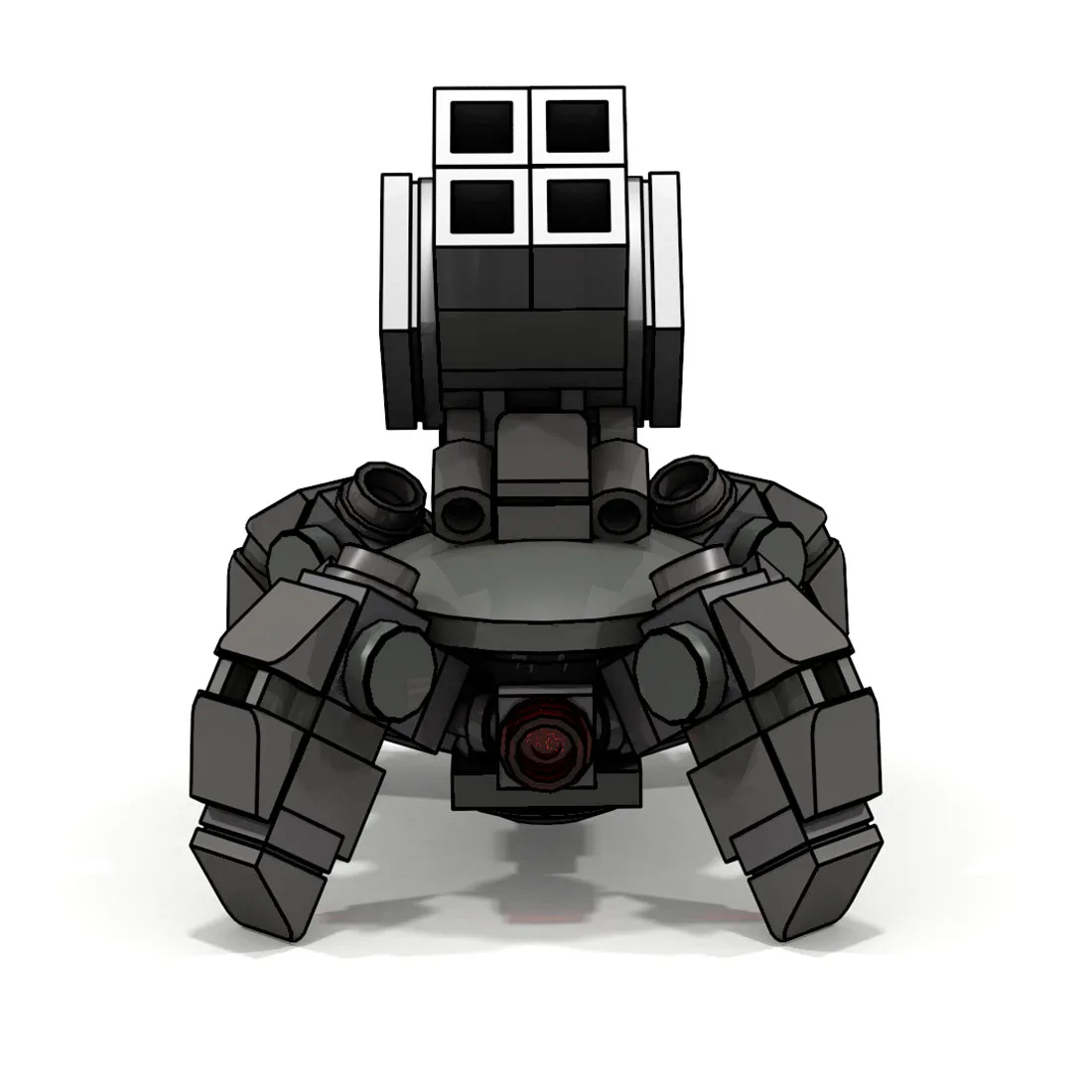 83Pcs MOC Mini Multi-legged Cannonry Model Small Particle Building Blocks Educational Toy Set - Dark Grey
83Pcs MOC Mini Multi-legged Cannonry Model Small Particle Building Blocks Educational Toy Set - Dark Grey