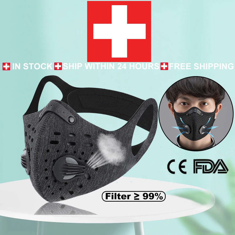 Dust Mask Anti Pollution Respirator PM2.5 Dustproof Safety Mask Washable Riding mask dust mask 1PCS + 4/8 filter gaskets HOT !
Dust Mask Anti Pollution Respirator PM2.5 Dustproof Safety Mask Washable Riding mask dust mask 1PCS + 4/8 filter gaskets HOT !