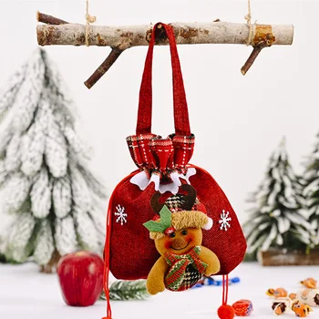 Ne Christmas Linen Bags Candy Bags Portable with Drawstrings Snow Man Deer Santa Clause Bear Pattern Christmas Gift Bags TE889 
Ne Christmas Linen Bags Candy Bags Portable with Drawstrings Snow Man Deer Santa Clause Bear Pattern Christmas Gift Bags TE889
