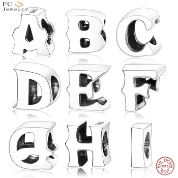 FC Jewelry Fit Original Brand Charm Bracelet Necklace 925 Sterling Silver A-Z Alphabet Letters Bead Making Christmas Berloque
FC Jewelry Fit Original Brand Charm Bracelet Necklace 925 Sterling Silver A-Z Alphabet Letters Bead Making Christmas Berloque
