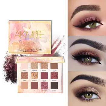 12 Color Glitter Eyeshadow Palette Long Lasting Matte Metallic Shimmer Eyeshadow Waterproof Makeup For Women
12 Color Glitter Eyeshadow Palette Long Lasting Matte Metallic Shimmer Eyeshadow Waterproof Makeup For Women