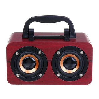 Stereo Bass USB Music Desktop Wooden Home FM Radio HD Sound Office Support TF Card Portable Speaker Party Wireless Bluetooth
Stereo Bass USB Music Desktop Wooden Home FM Radio HD Sound Office Support TF Card Portable Speaker Party Wireless Bluetooth