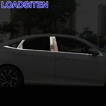 Automovil Decorative Auto Automobile Window Door Handle Exterior Mouldings Decoration Accessory Trim 16 17 18 19 FOR Honda Civic 
Automovil Decorative Auto Automobile Window Door Handle Exterior Mouldings Decoration Accessory Trim 16 17 18 19 FOR Honda Civic