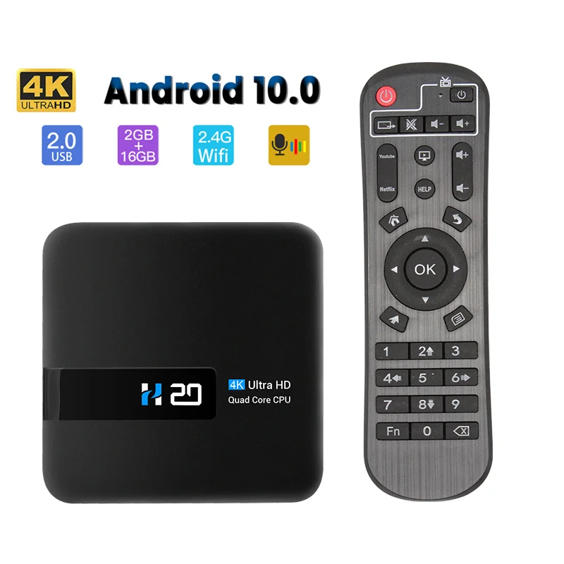 NEW Android 10 Smart TV BOX Media Player RK3229 Quad Core 3D Video 2.4G wifi 2GB RAM 16GB Set Top Box media player TV Receiver
NEW Android 10 Smart TV BOX Media Player RK3229 Quad Core 3D Video 2.4G wifi 2GB RAM 16GB Set Top Box media player TV Receiver