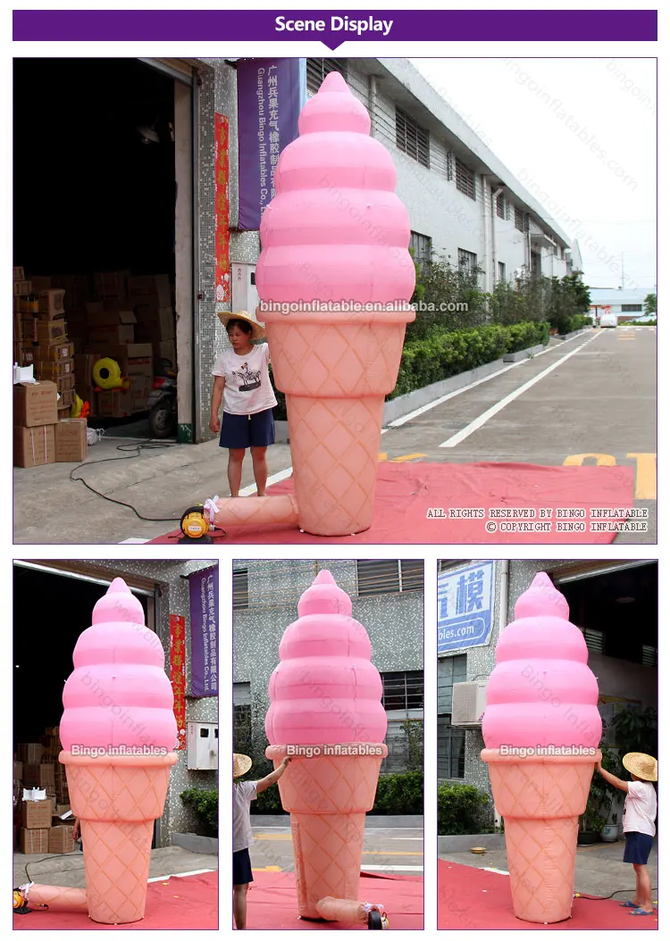 BG-M0079-Inflatable strawberry ice cream_2